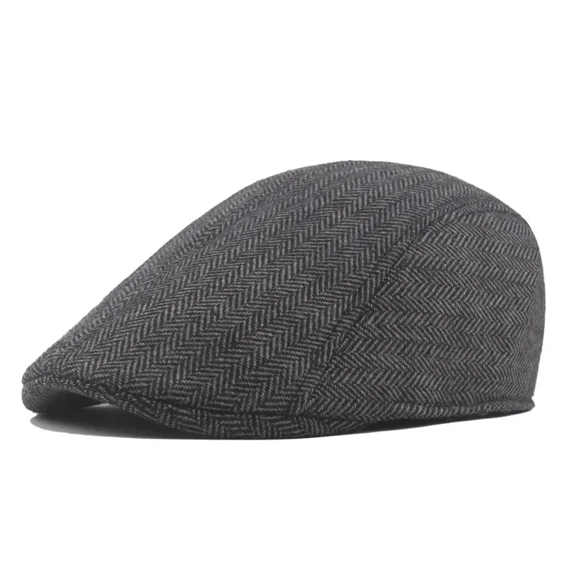 Classic Wool Flat Cap: The Touch of Timeless Elegance for Your St