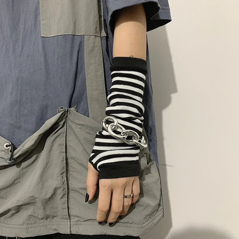 Goth and Punk Arm Warmers: The Finishing Touch for Your Rebel Style