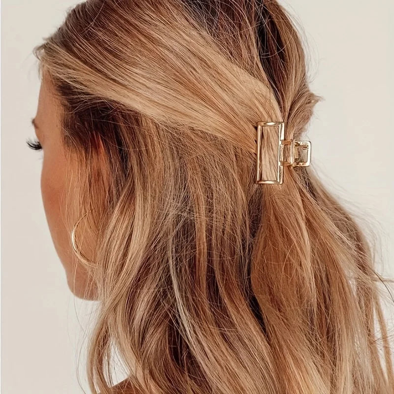 Gold Hair Claw Clips: Instant Elegance for Your Everyday