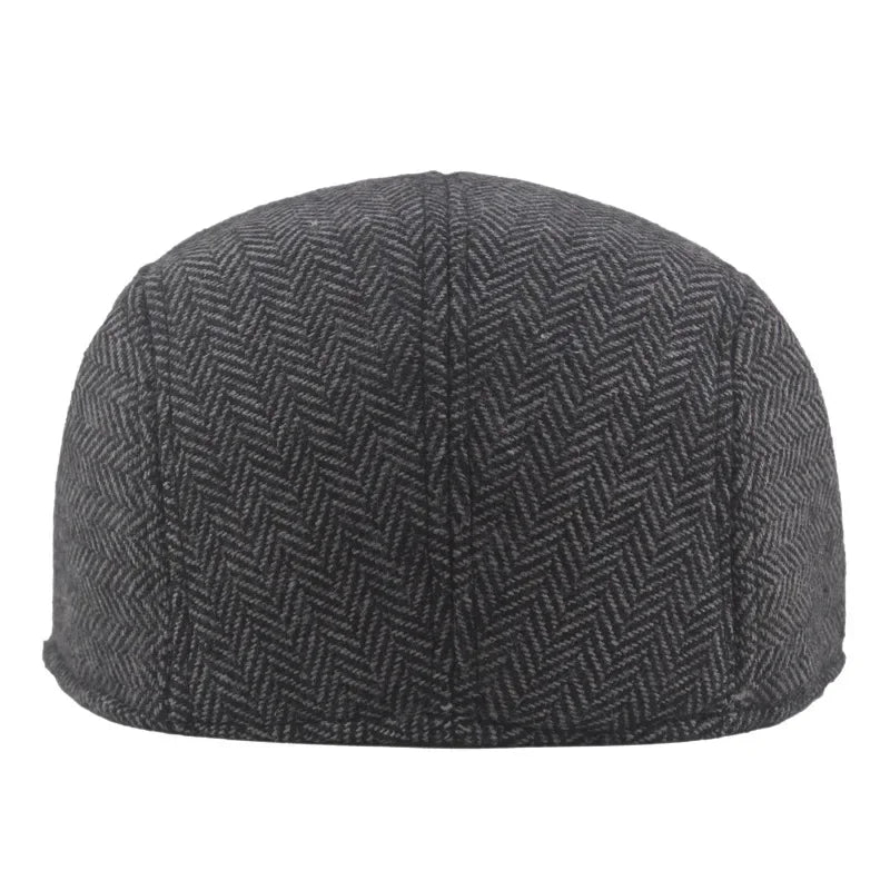 Classic Wool Flat Cap: The Touch of Timeless Elegance for Your St