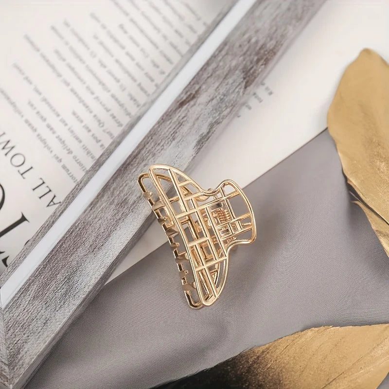 Gold Hair Claw Clips: Instant Elegance for Your Everyday