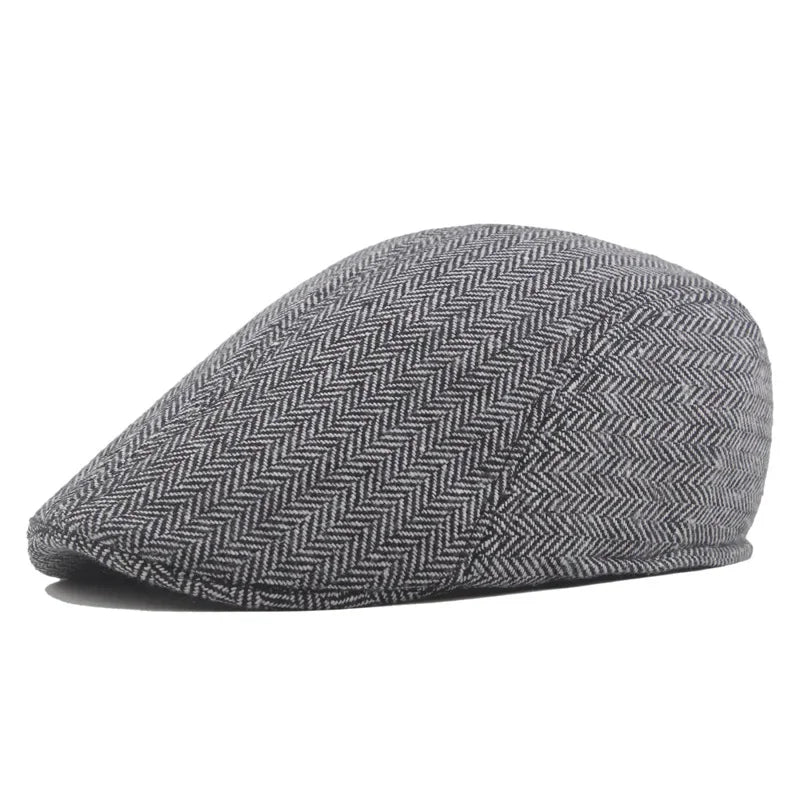 Classic Wool Flat Cap: The Touch of Timeless Elegance for Your St