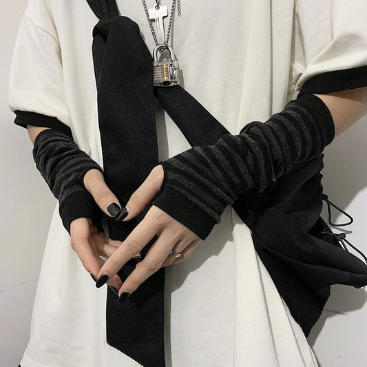 Goth and Punk Arm Warmers: The Finishing Touch for Your Rebel Style