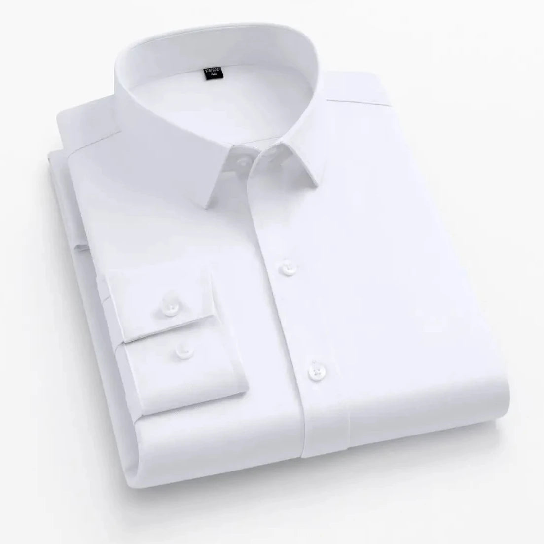 Men’s Slim Fit Satin Dress Shirt