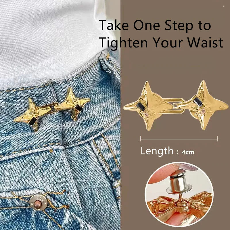 Stylish Waist Adjuster: The Perfect Solution for Jeans and Trousers