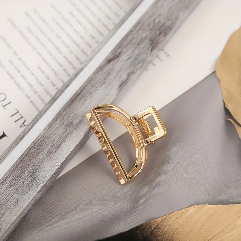 Gold Hair Claw Clips: Instant Elegance for Your Everyday