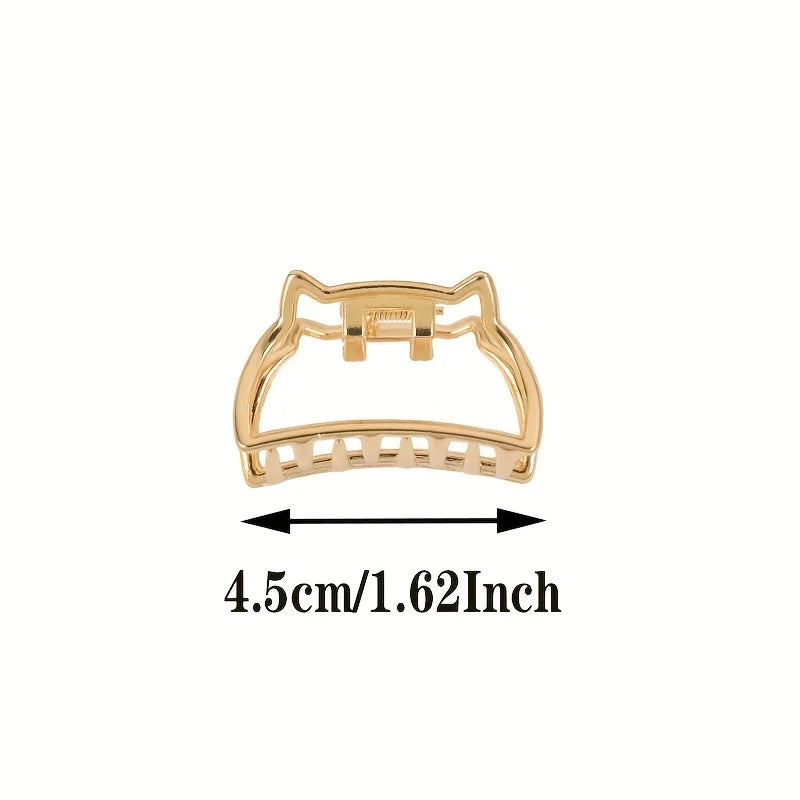 Gold Hair Claw Clips: Instant Elegance for Your Everyday